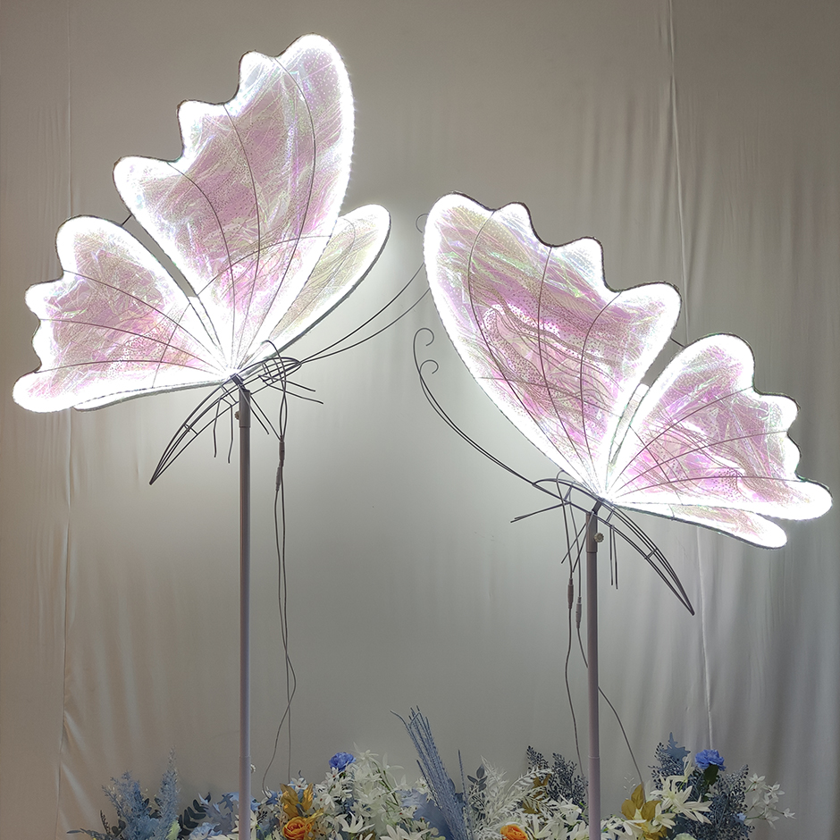 Colorful Butterfly Road Light