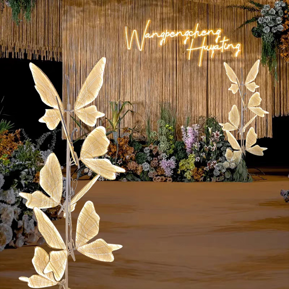 Five Headed Butterfly Pillar