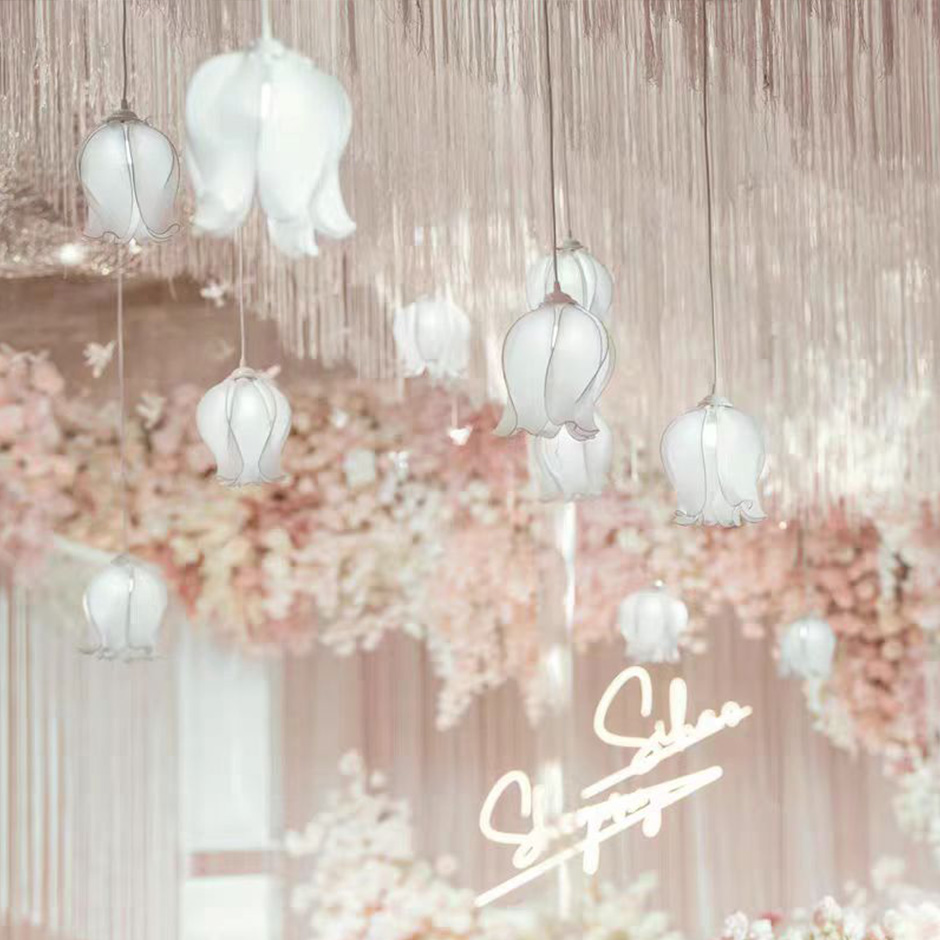 Linglan Flower Decorative Pendant Light