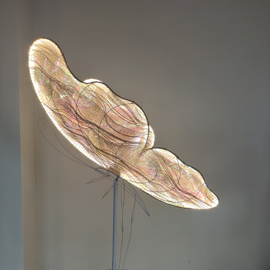 Colorful Butterfly Road Light