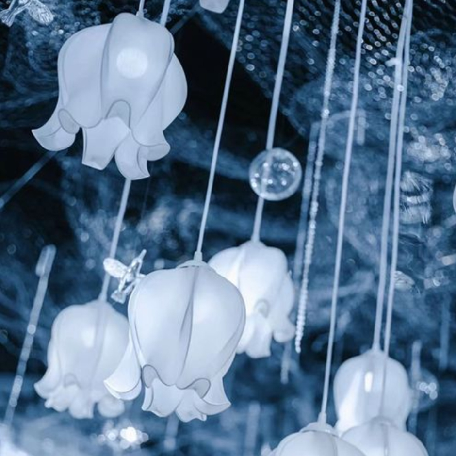 Linglan Flower Decorative Pendant Light