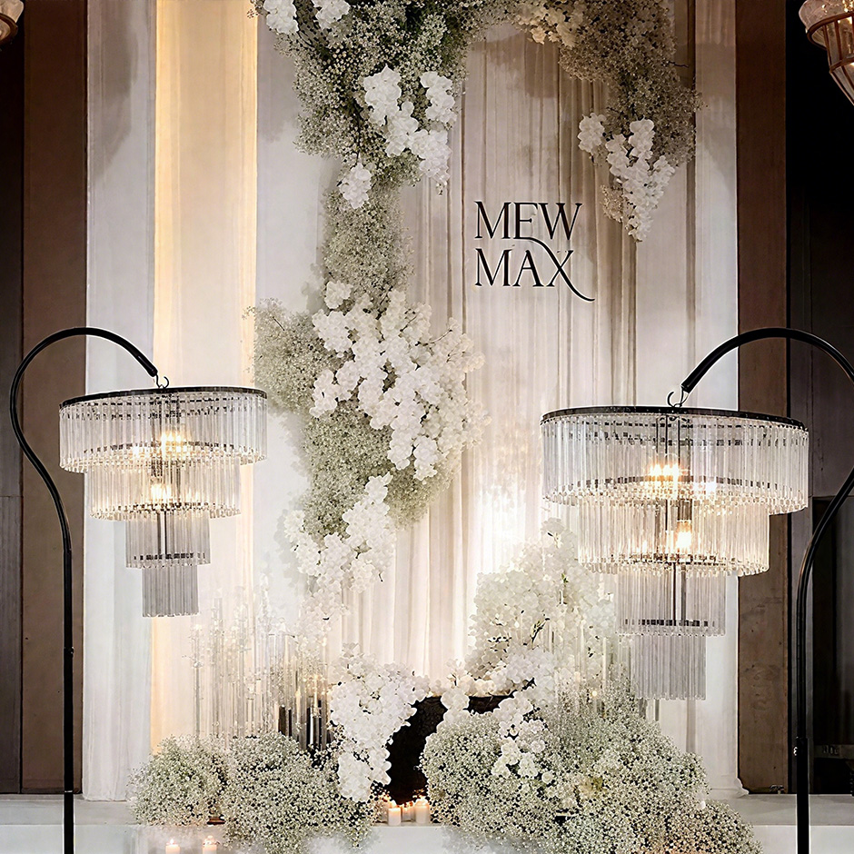 Four Layer Crystal Road Guide Light