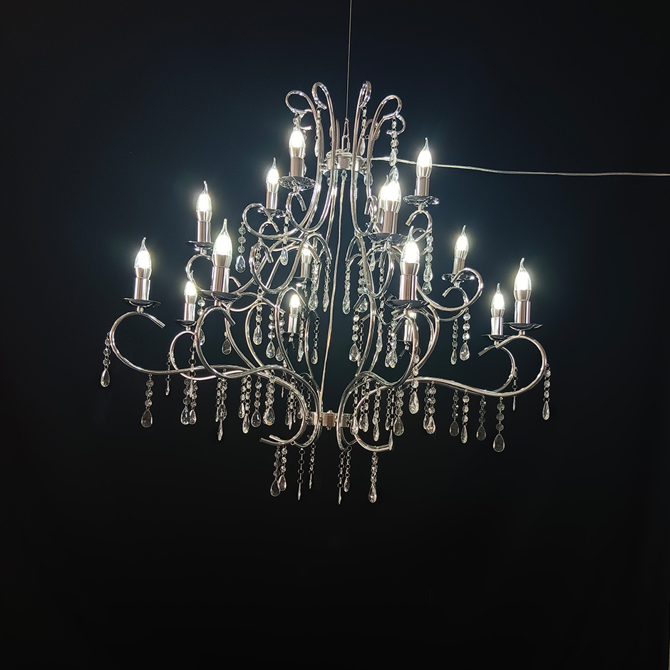 16-light Crystal Chandelier