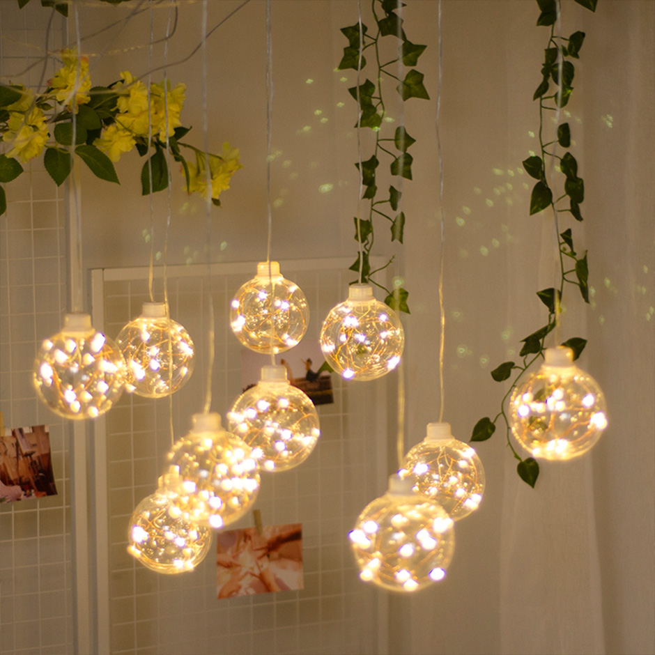 Copper wire pendant lamp