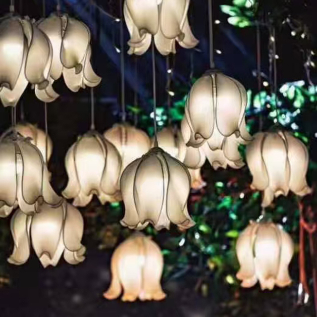 Linglan Flower Decorative Pendant Light