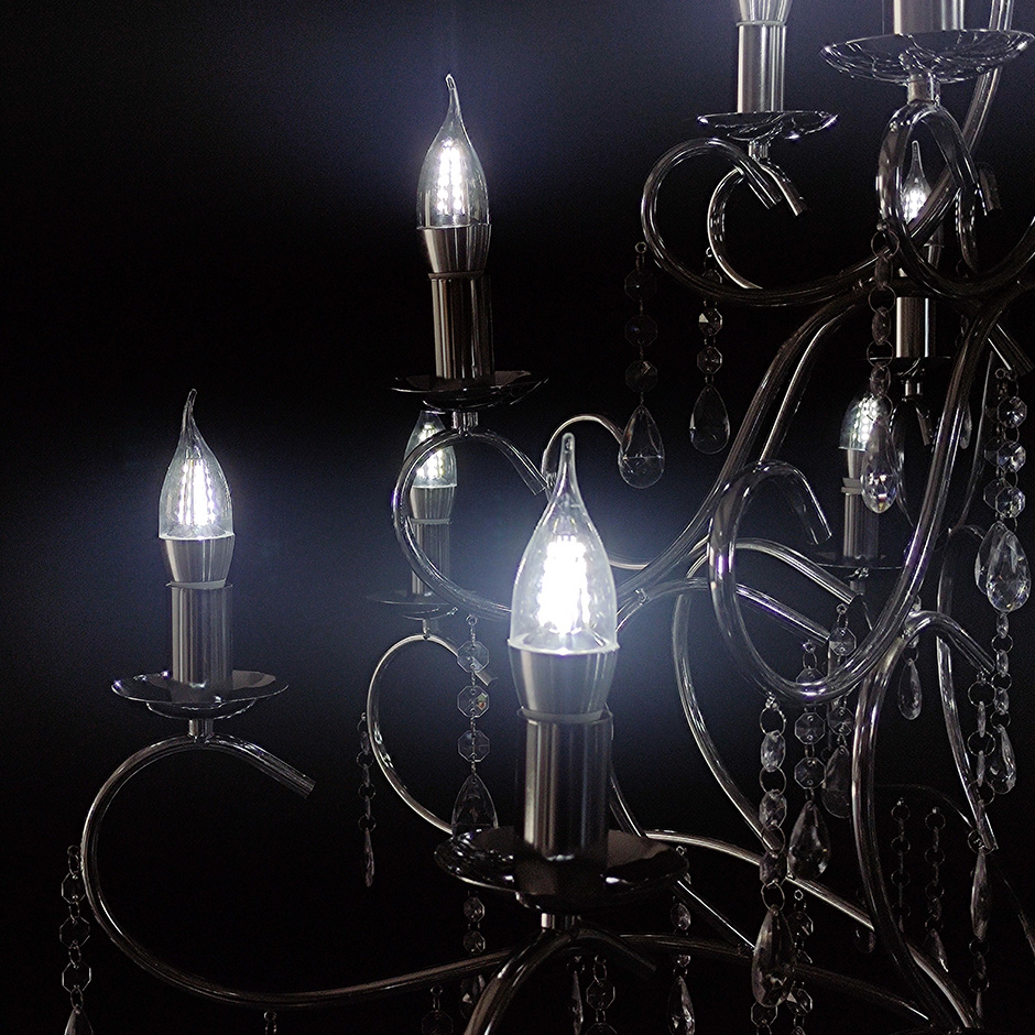 16-light Crystal Chandelier
