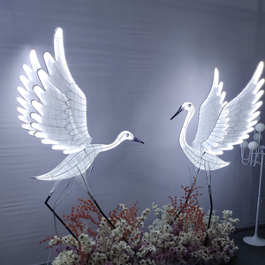 White Egret Ornament
