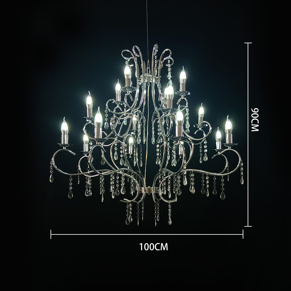 16-light Crystal Chandelier